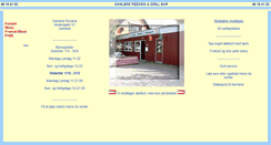 Desktop Screenshot of ganloese-pizzaria.dk